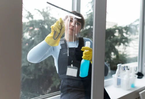 Nettoyage de vitres intérieures et extérieures à Blanzat